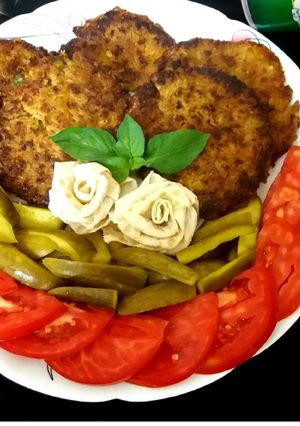 عکسی از دستور همبرگر سویا