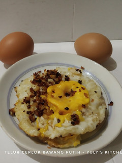 Foto resep Telur Ceplok Bawang Putih