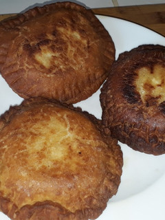 Una foto de 🥞Arepas rellenas con queso a mi manera🥞