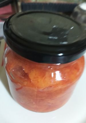Una foto de Mermelada de durazno sin azúcar
