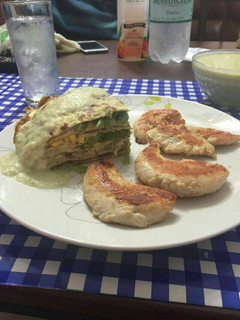 Una foto de Torta de parques y verduras