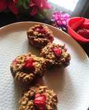 Strawberry oats muffin