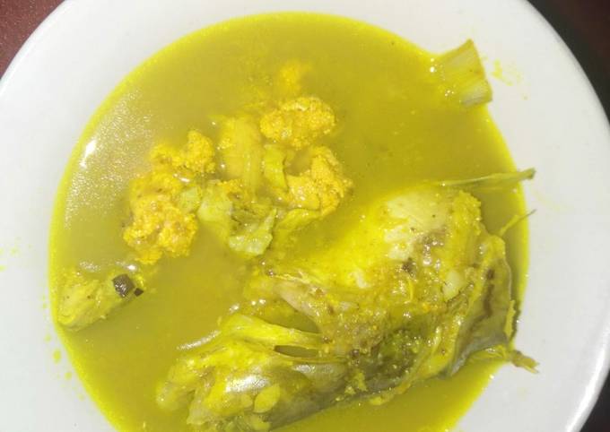 Sayur asam khas kalimantan tengah daerah arut