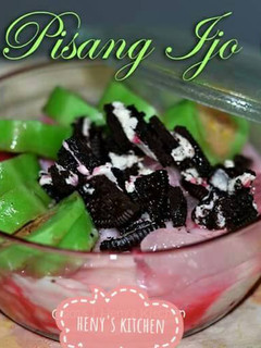 Foto resep Es Pisang Ijo Oreo