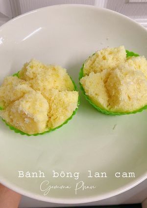 Hình của món Bánh bông lan cam.
