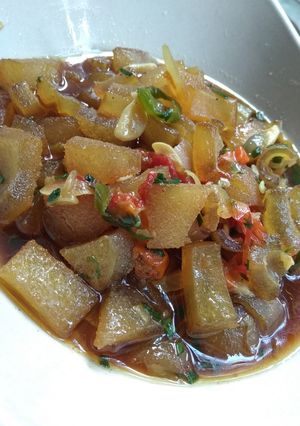 Foto resep Kulit sapi (pedas manis)