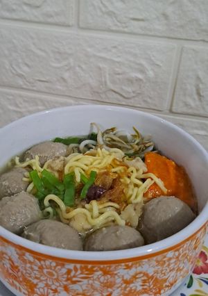 Foto resep Mie Bakso Campur