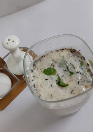 A picture of Masala chaas.