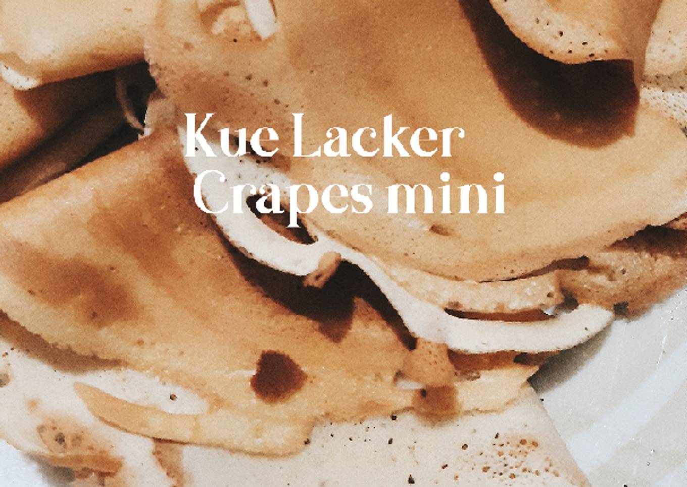 Kue Lacker Crapes Mini
