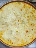 Pizza de zapallitos y avena