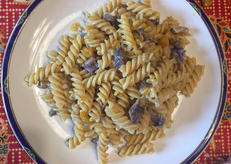 Recipe of Quick Pasta con cavolfiore viola e zucca