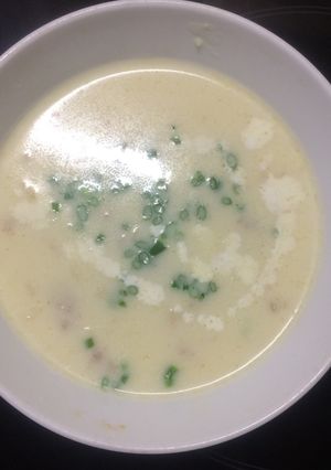 Hình của món Soup kem khoai tây.