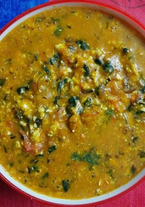 A picture of Methi Chaman.