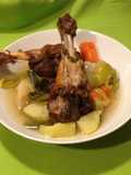 Pot au feu au confit de Canard
