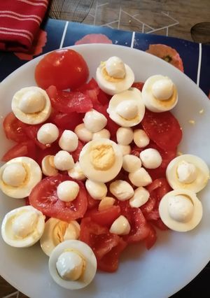 Une photo de Tomates mozzarella à ma façon