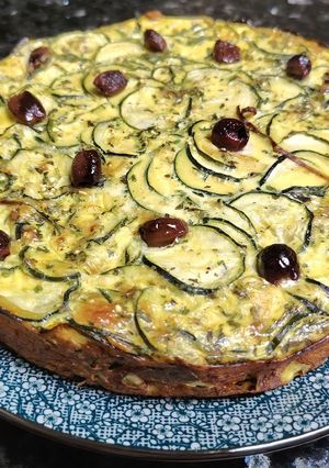 Une photo de Tajine tunisien à la courgette (IG bas)