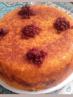 عکسی از دستور ته چین مرغ