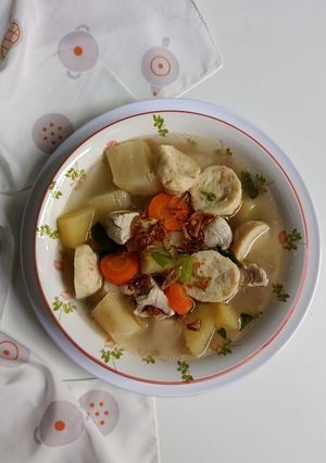 Foto resep Sop Ayam Singkong