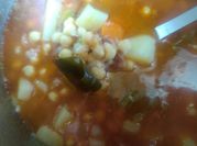 Una foto de puchero español