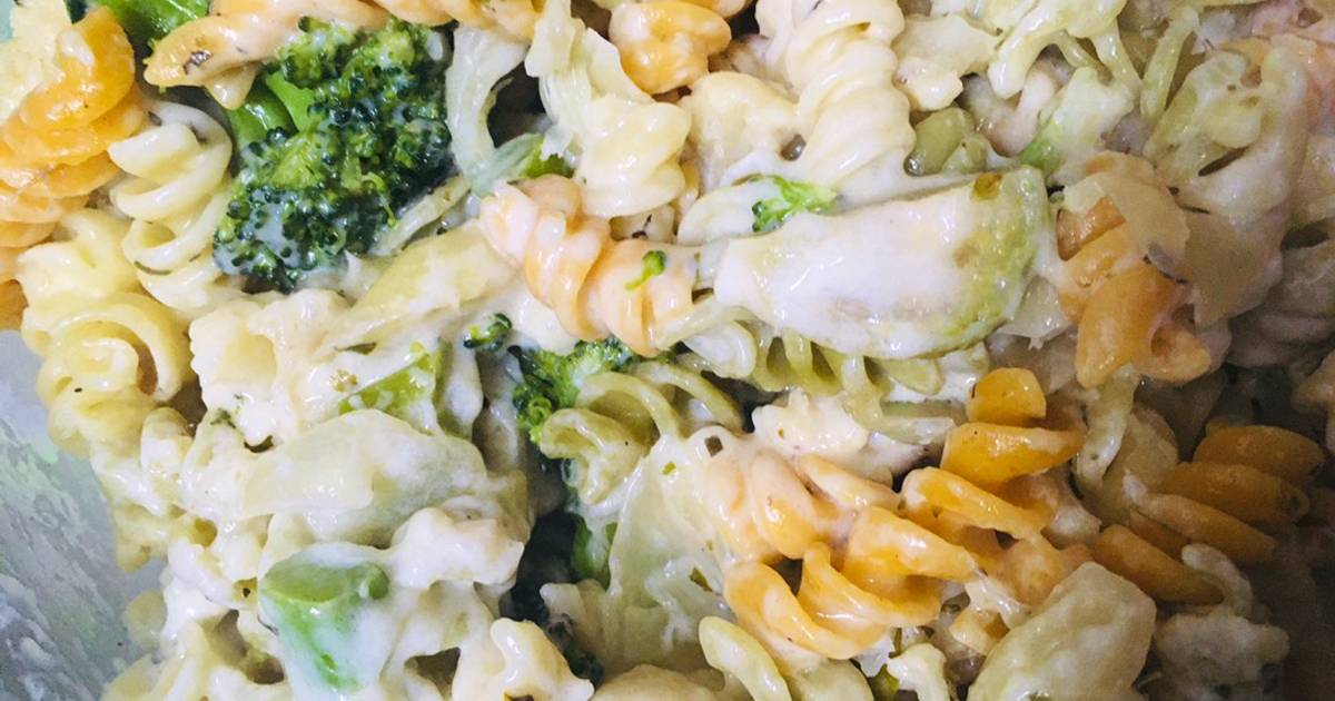 Fideos con crema de leche 654 recetas caseras Cookpad