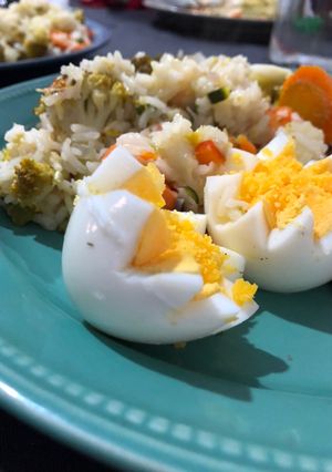 Una foto de Arroz con verduras