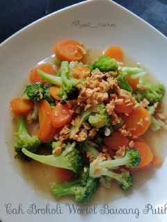 Foto resep Cah Brokoli Wortel bawang putih