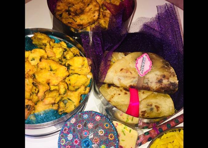 Indian inspired tiffin lunch box