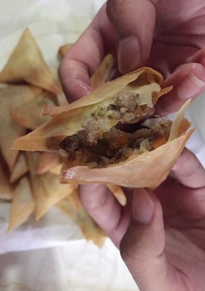 Foto resep Samosa isi daging tersimple!
