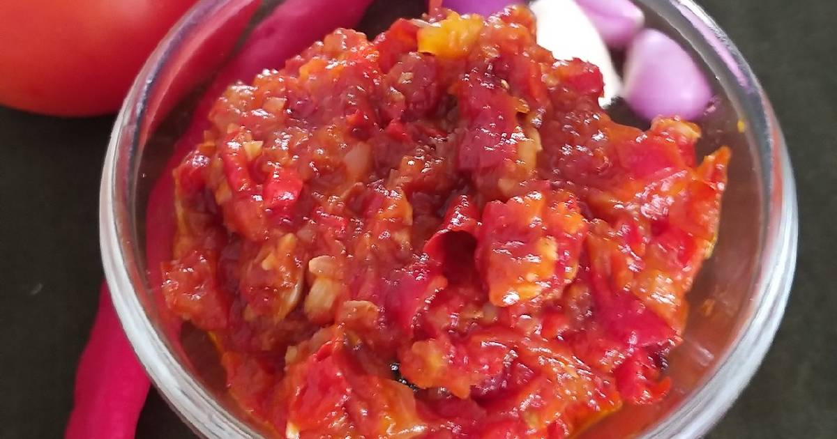 Resep Sambal Tomat Oleh Intan Karma Cookpad