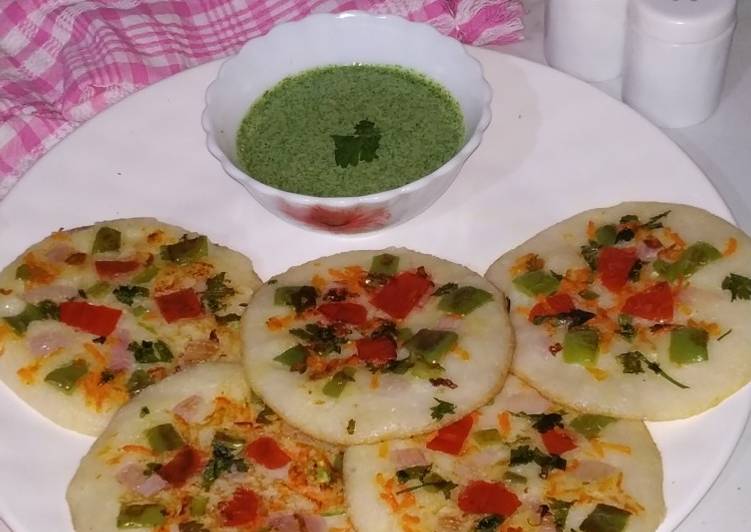 Poha uttapam