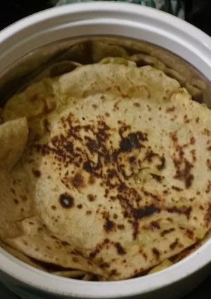 A picture of Aloo Parathas & Couchsurfing!.