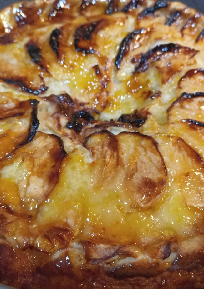 Una foto de Tarta de manzana