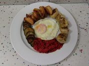 Una foto de parrillada a la plancha