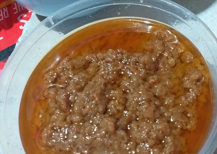 Resep Sambal kacang cilok yang Menggugah Selera