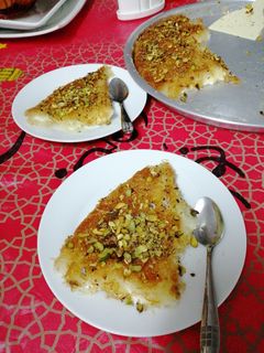 صورة لوصفة كنافة نابلسية
