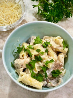 A picture of Creamy Chicken Pasta.