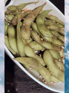 Una foto de Edamame