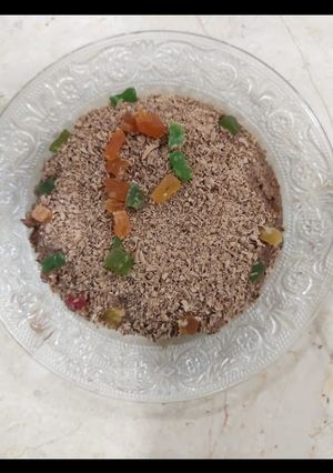A picture of No Bake yummy cake.
