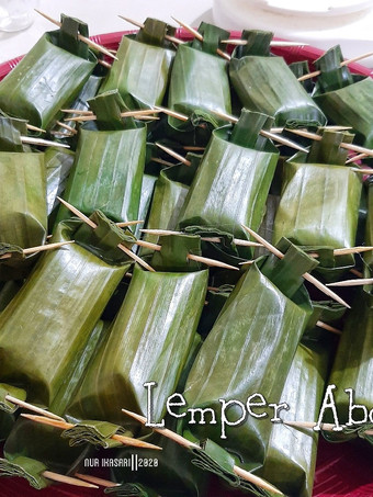 Cara Buat 132. Lemper Isi Abon Kekinian