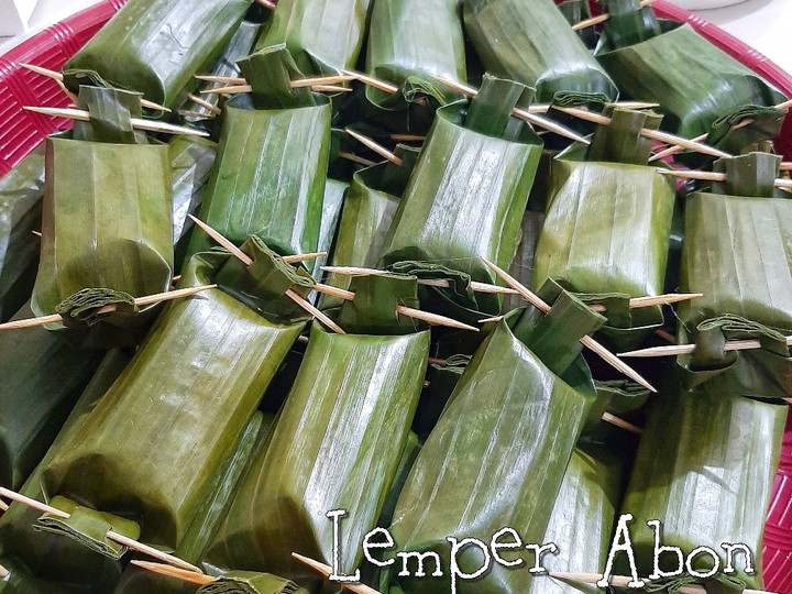 Cara Buat 132. Lemper Isi Abon Kekinian