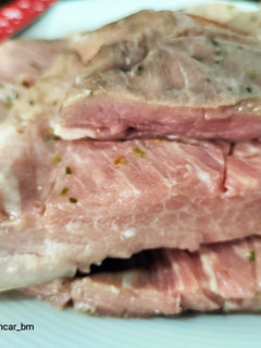 Una foto de Secreto al romero cocinado al vacío a baja temperatura en Moulinex Cuisine Companion