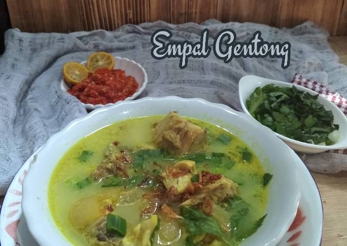 Resep Empal Gentong Ayam Kikil Oleh Ati Dewanthi Cookpad