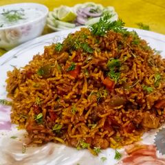Spicy Tawa Pulao A picture of Spicy Tawa Pulao.