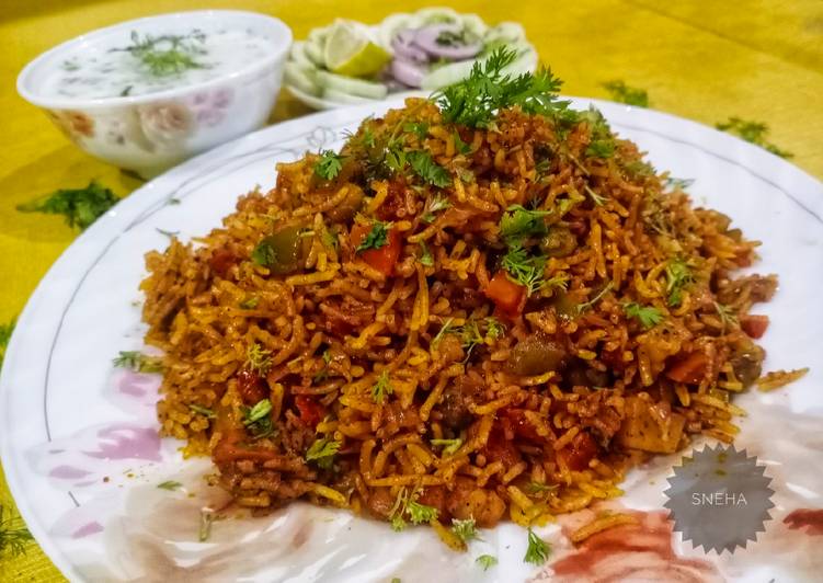 Step-by-Step Guide to Prepare Any-night-of-the-week Spicy Tawa Pulao