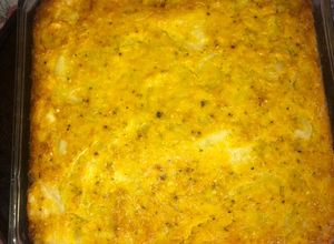 Una foto de Chipa guasú/Torta de choclo/pastel de choclo