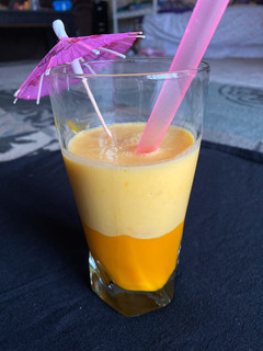A picture of Mango shake.