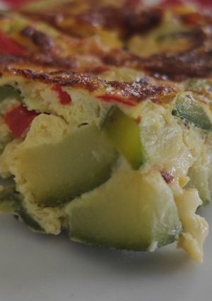 Una foto de Tarta de zucchinis