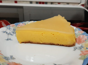 Foto principal de Tarta de queso y mango con gelatina de paraguaya