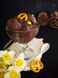 عکسی از دستور بستنی شکلاتی🍦