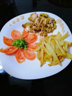صورة لوصفة اسكالوب ماريني في الفرن